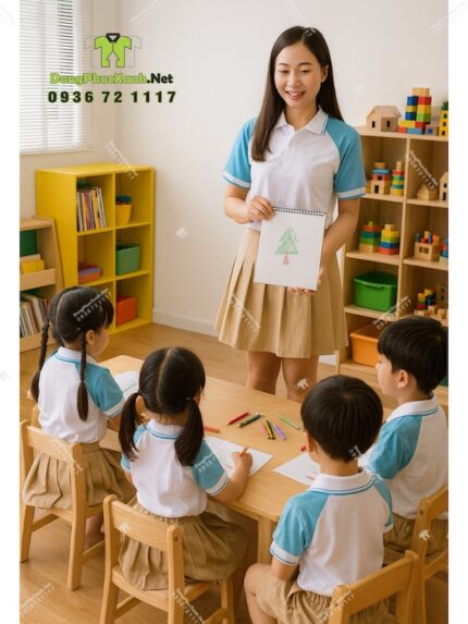 Đồng Phục Mầm Non Quốc Tế Đẹp