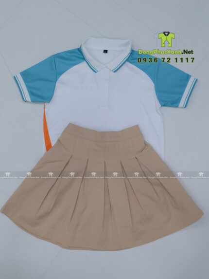 Đồng Phục Mầm Non Quốc Tế Cho Bé Gái