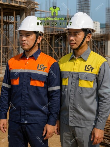 Đồng Phục Công Nhân Xây Dựng Bền Đẹp Form Thoải Mái