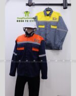 Bộ Đồng Phục Công Nhân Thiết Kế Rộng Rãi Thoải Mái