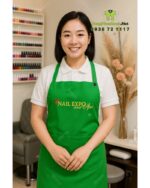 Mẫu Tạp Dề Nail Thêu Logo Đẹp