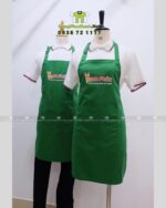 Mẫu Tạp Dề Chất Liệu Kaki 65/35