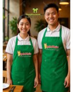 Tạp Dề Đồng Phục Màu Xanh Lá