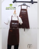 Tạp Dề Pha Chế Thiết Kế Tinh Tế Ôm Gọn Body