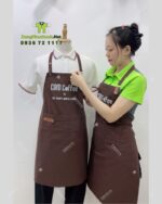 Tạp Dề Pha Chế Phối Da Cao Cấp Tạo Điểm Nhấn Thẩm Mỹ Tốt