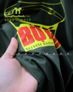 Logo Chú Bộ Đội được in sắc nét bằng công nghệ tiên tiến