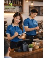 Áo Thun Đồng Phục Nhân Viên Quán Cafe