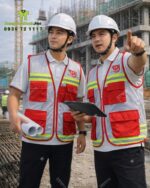 Áo gile kỹ sư Tín Phát Lộc là lựa chọn an toàn trên công trường