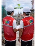 Áo gile kỹ sư in logo OTA thiét kế gọn nhẹ thoải mái