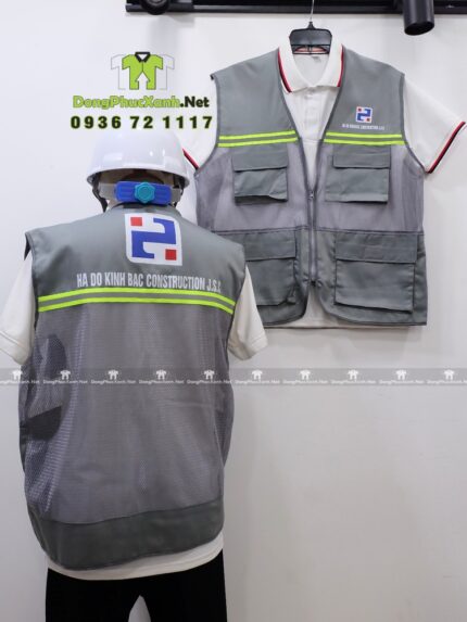 Áo Gile Kỹ Sư In Logo HaDo