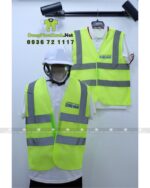 Áo lưới phản quang thiết kế chắc chắn tạo cảm giác an toàn