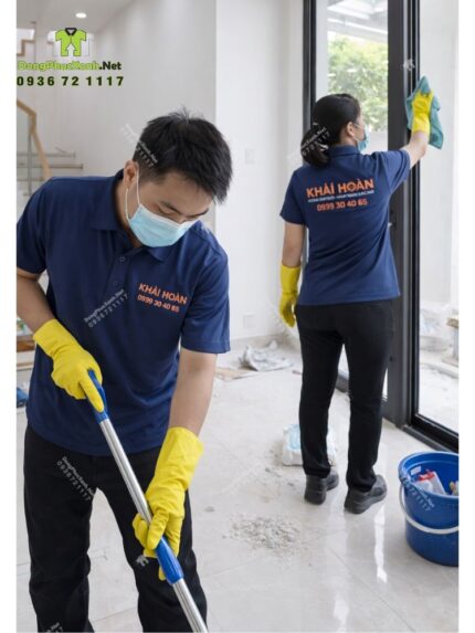 Áo Thun Công Ty Màu Xanh Đen