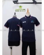 Áo Thun Nhân Viên Công Ty Màu Xanh Đen