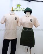 Mặt trước áo đồng phục nhân viên quán 1985 Coffee & Tea