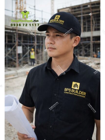 Nón Đồng Phục Nhân Viên Màu Đen