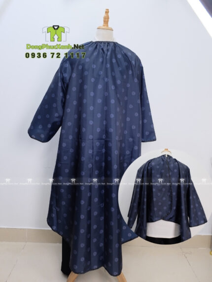 Áo Choàng Cắt Tóc Có Tay