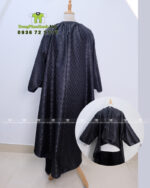 Áo Choàng Cắt Tóc In Hoạ Tiết