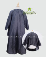 Áo Choàng Cắt Tóc Vải Dù