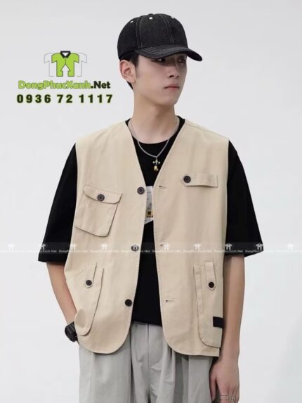 Áo Gile Đồng Phục Cửa Hàng