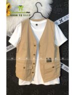 Áo Gile Nhân Viên Siêu Thị