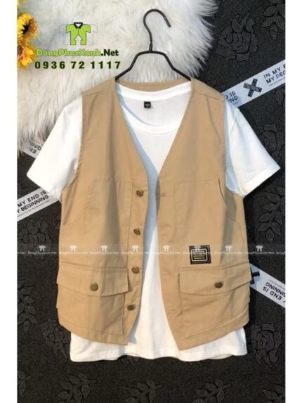 Áo Gile Nhân Viên Siêu Thị