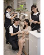 Áo Tạp Dề Nail Salon Chuyên Nghiệp