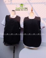 Áo Tạp Dề Đồng Phục Màu Đen