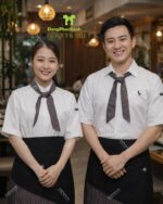 Đồng Phục Nhà Hàng Phối Cà Vạt