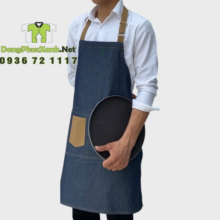 tạp dề pha chế quán cafe