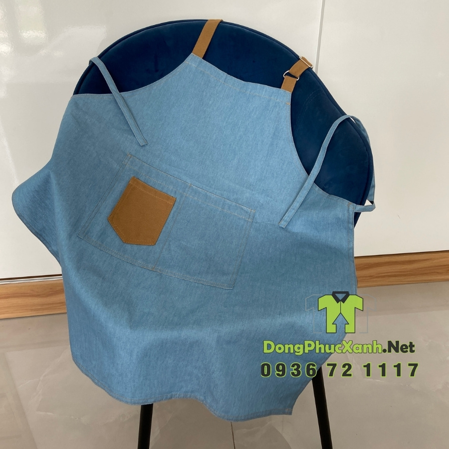 tạp dề pha chế quán cafe