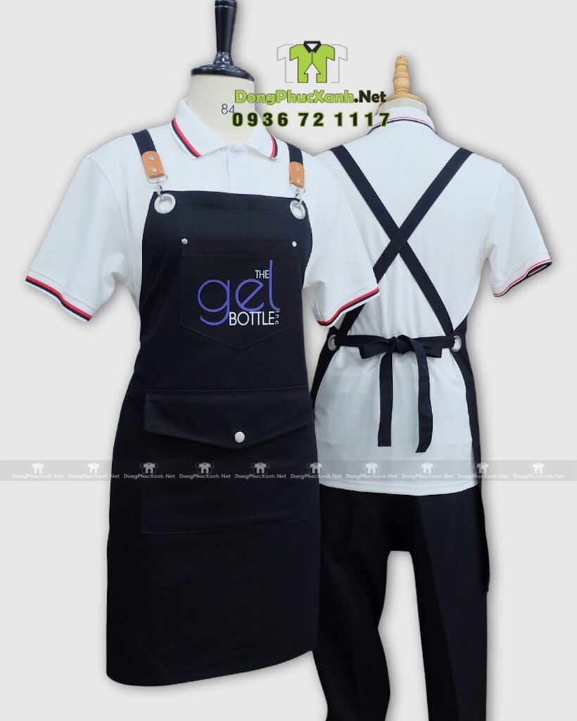 tạp dề pha chế quán cafe