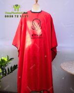 áo choàng cắt tóc vải dù