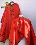 áo choàng cắt tóc vải dù