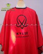 áo choàng cắt tóc vải dù