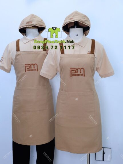 áo thun đồng phục tiệm trà
