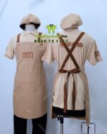 áo thun đồng phục tiệm trà