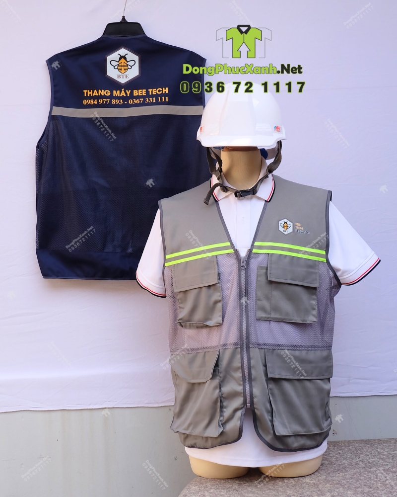 ao-gile-ky-su-phoi-luoi-co-phan-quang-1 áo gile kỹ sư