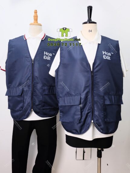áo gile gió-vải dù chéo cao cấp 1
