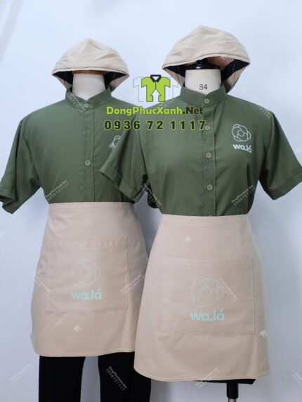 áo sơ mi đồng phục nhân viên