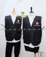 đồng phục gile dù gió- vải dù cao cấp 1