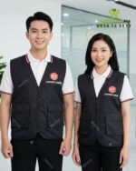 đồng phục gile dù gió- vải dù cao cấp