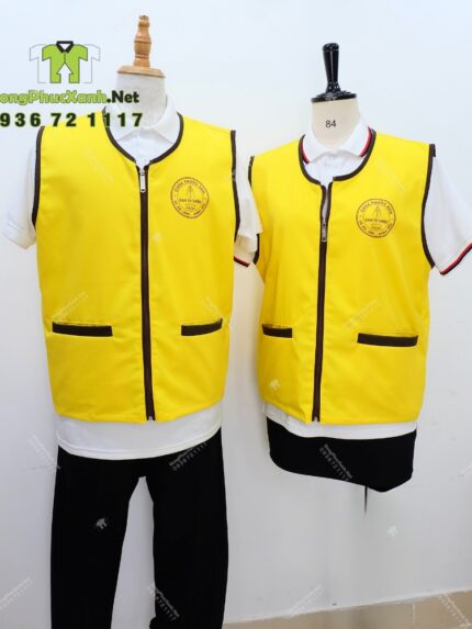 đồng phục gile dù gió