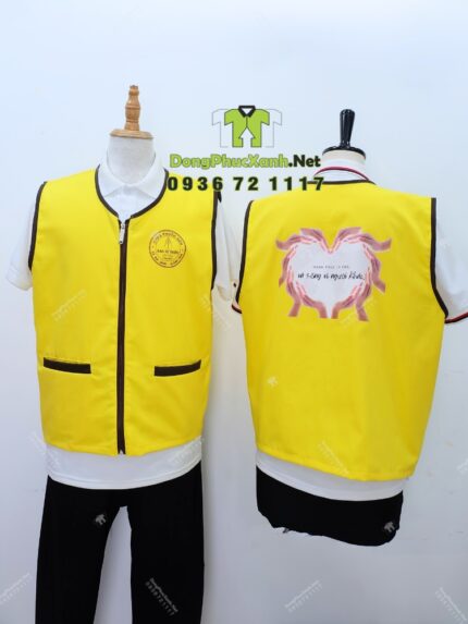 đồng phục gile dù gió