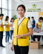 đồng phục gile dù gió