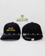 nón đồng phục nhân viên - vải kaki cotton