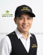 nón đồng phục nhân viên - vải kaki cotton