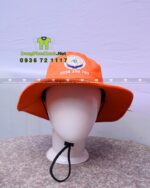 Nón đồng phục tai bèo màu cam
