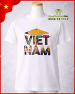 áo thun in chữ việt nam nón lá