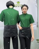 Tạp Dề Ngắn Màu Đen