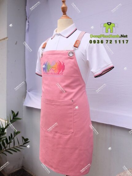 tạp dề đồng phục